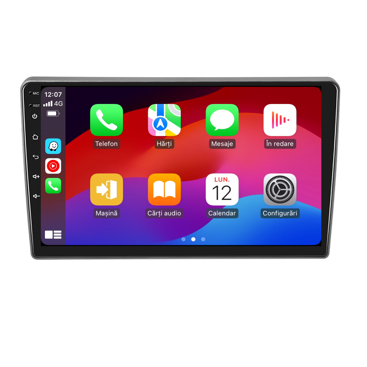 Navigatie dedicata Peugeot 407 (2004-2008) Android 14, 8 GB RAM 128 GB ROM, OCTA-CORE 2.0Mhz, Carplay si Android auto, Slot SIM 4G, ventilator de racire activ, ecran 9 inch HD