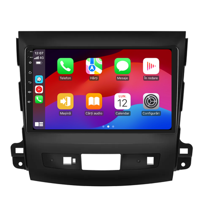 Navigatie dedicata Mitsubishi Outlander (2008-2015) 2GB RAM 32GB ROM, Android 14, Carplay si Android Auto, cooler racire, ecran HD 9 inch