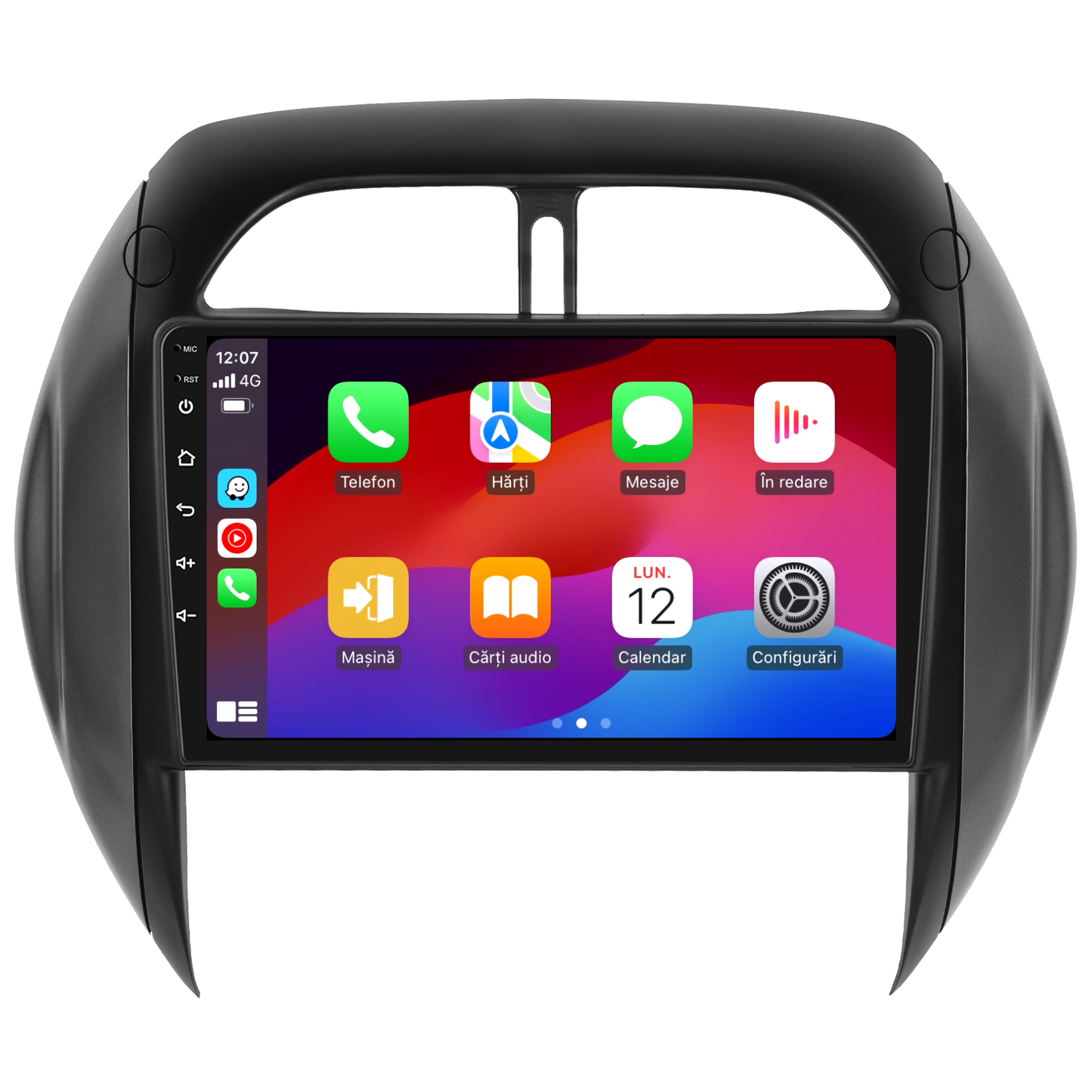 Navigatie dedicata Toyota RAV4 (2003-2005) 2GB RAM 32GB ROM, Android 14, Carplay si Android Auto, cooler racire, ecran HD 9 inch