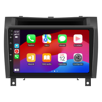 Navigatie dedicata Mercedes-Benz SLK (2010) cu Android 14, 4 GB RAM 64 GB ROM, OCTA-CORE, Carplay si Android auto, Slot SIM 4G, ventilator de racire activ, ecran 9 inch HD