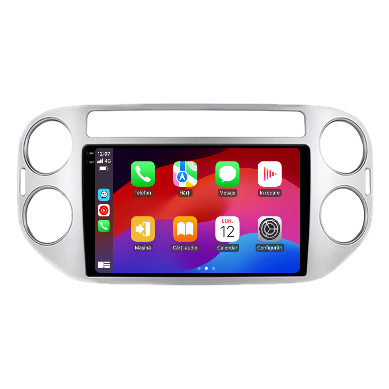 Navigatie dedicata Volkswagen Tiguan (2006-2016) 2GB RAM 32GB ROM, Android 14, Carplay si Android Auto, cooler racire, ecran HD 9 inch
