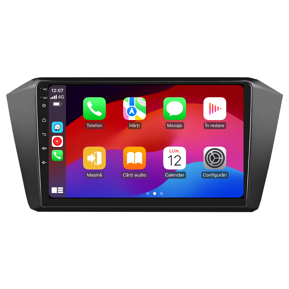 Navigatie dedicata Volkswagen Passat B8 (2015-2019) cu Android 14, 4 GB RAM 64 GB ROM, OCTA-CORE, Carplay si Android auto, Slot SIM 4G, ventilator de racire activ, ecran 10.1 inch HD