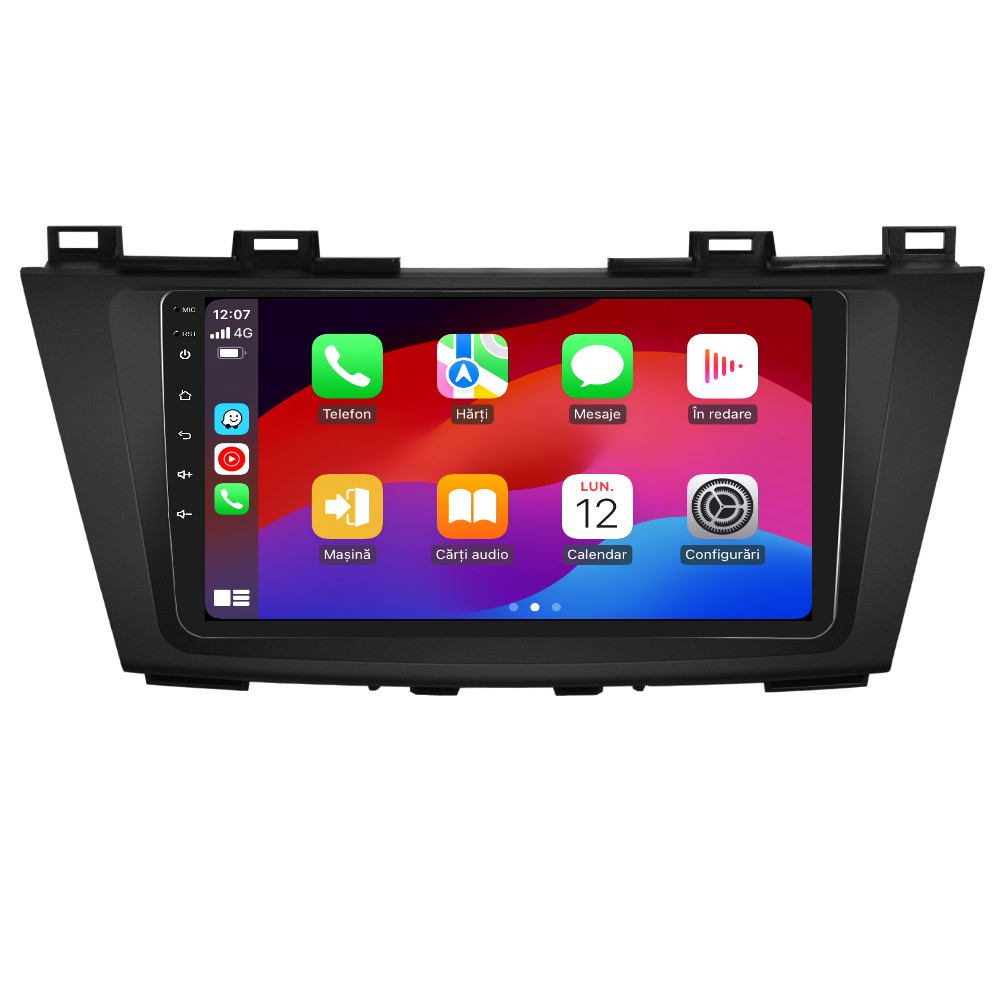 Navigatie dedicata Mazda 5 (2011-2013) 2GB RAM 32GB ROM, Android 14, Carplay si Android Auto, cooler racire, ecran HD 9 inch