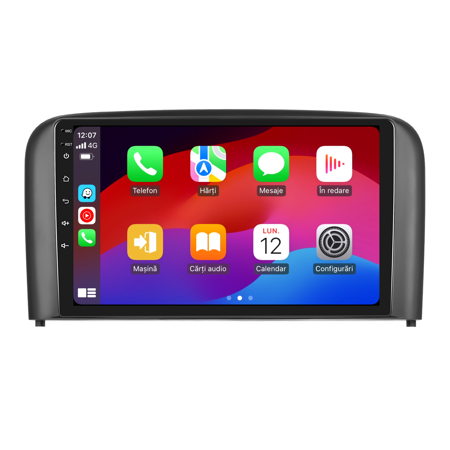 Navigatie dedicata Volvo S80 (2001-2006) cu Android 14, 4 GB RAM 64 GB ROM, OCTA-CORE, Carplay si Android auto, Slot SIM 4G, ventilator de racire activ, ecran 9 inch HD