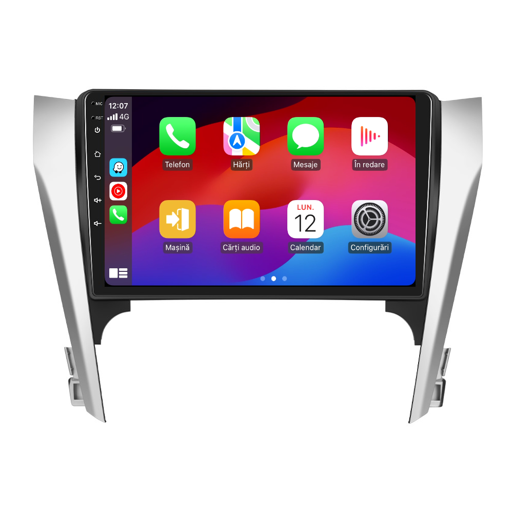 Navigatie dedicata Toyota Camry (2012-2014) 2GB RAM 32GB ROM, Android 14, Carplay si Android Auto, cooler racire, ecran HD 10.1 inch