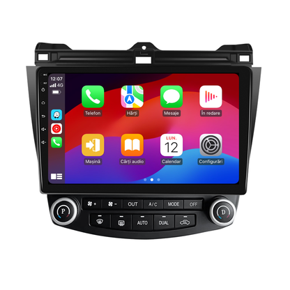 Navigatie dedicata Honda Accord (2003-2007) 2GB RAM 32GB ROM, Android 14, Carplay si Android Auto, cooler racire, ecran HD 10.1 inch