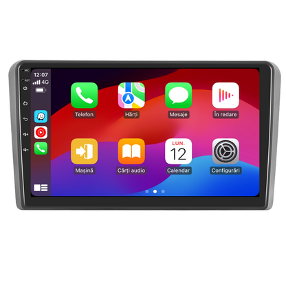 Navigatie dedicata Audi A3 (2008-2012) 2GB RAM 32GB ROM, Android 14, Carplay si Android Auto, cooler racire, ecran HD 9 inch