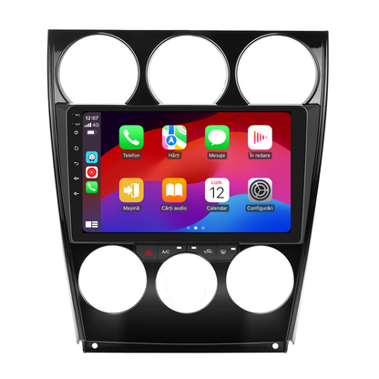 Navigatie dedicata Mazda 6 (2004-2015) cu Android 14, 4 GB RAM 64 GB ROM, OCTA-CORE, Carplay si Android auto, Slot SIM 4G, ventilator de racire activ, ecran 9 inch HD