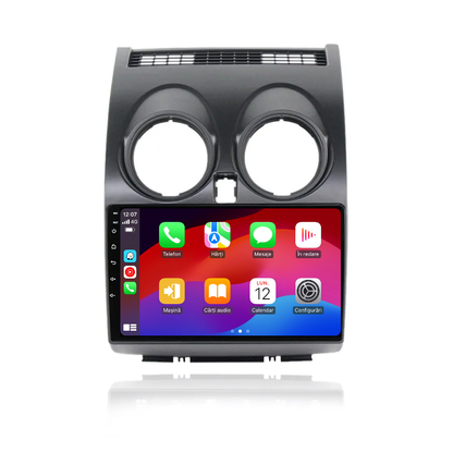 Navigatie dedicata Nissan Qashqai J10 (2006-2013) 2GB RAM 32GB ROM, Android 14, Carplay si Android Auto, cooler racire, ecran HD 9 inch