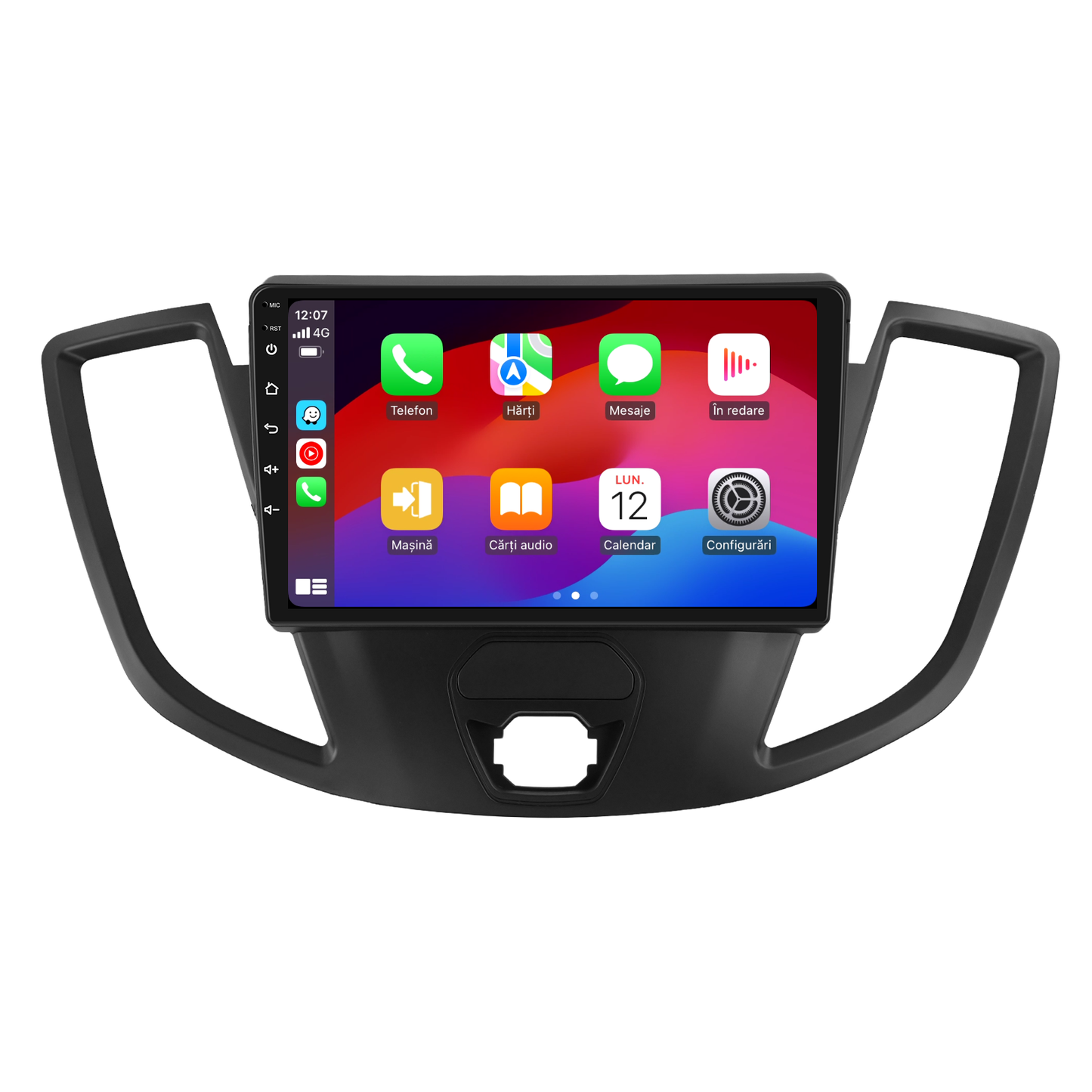 Navigatie dedicata Ford Transit (2015) 2GB RAM 32GB ROM, Android 14, Carplay si Android Auto, cooler racire, ecran HD 9 inch