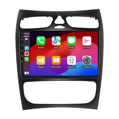 Navigatie dedicata Mercedes Benz C-Class/CLK (2002-2004) 2GB RAM 32GB ROM, Android 14, Carplay si Android Auto, cooler racire, ecran HD 9 inch