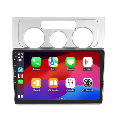 Navigatie dedicata Volkswagen Touran (2006-2008) cu Android 14, 4 GB RAM 64 GB ROM, OCTA-CORE, Carplay si Android auto, Slot SIM 4G, ventilator de racire activ, ecran 10.1 inch HD