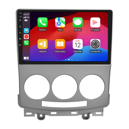 Navigatie dedicata Mazda 5 (2007-2010) cu Android 14, 4 GB RAM 64 GB ROM, OCTA-CORE, Carplay si Android auto, Slot SIM 4G, ventilator de racire activ, ecran 9 inch HD
