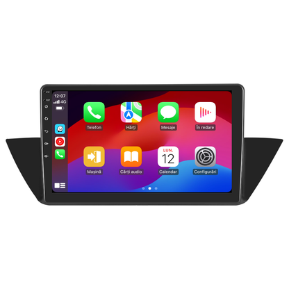 Navigatie dedicata BMW X1 (2010-2016) 2GB RAM 32GB ROM, Android 14, Carplay si Android Auto, cooler racire, ecran HD 10.1 inch