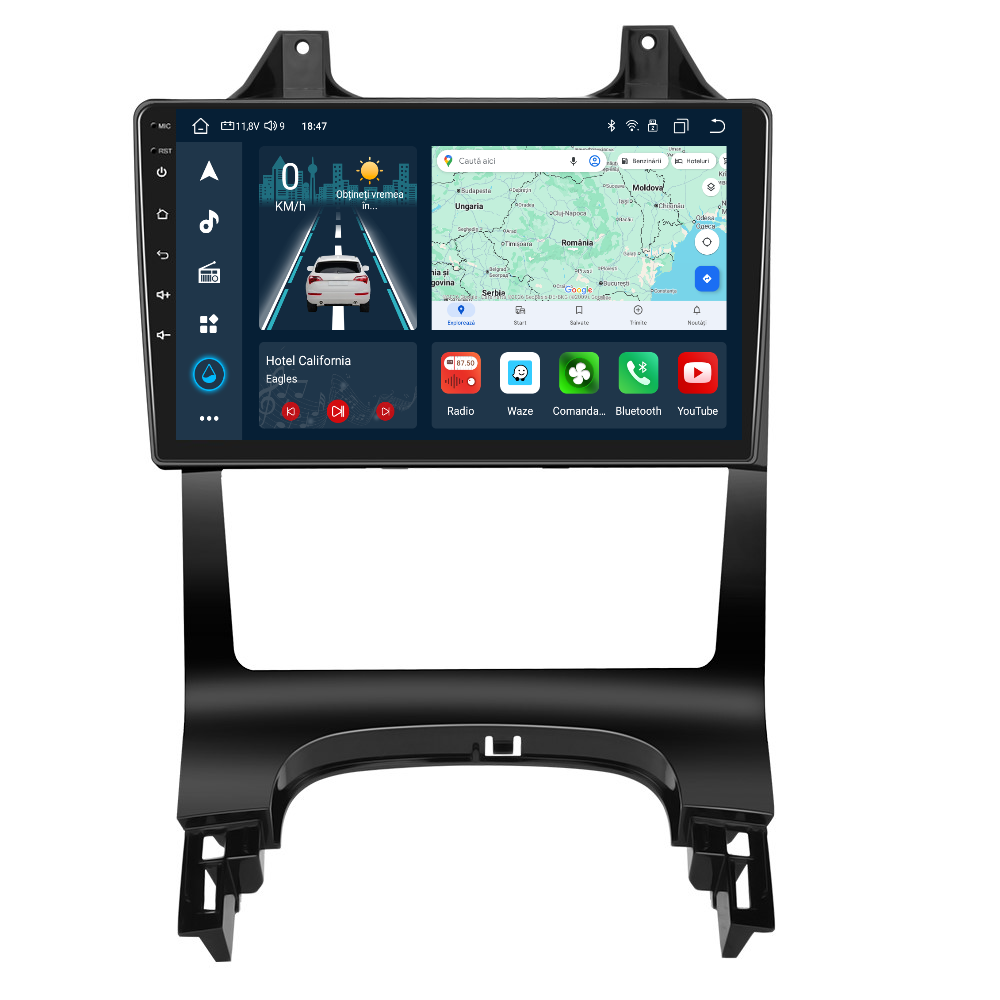 Navigatie dedicata Peugeot 3008 (2013) cu Android 14, 4 GB RAM 64 GB ROM, OCTA-CORE, Carplay si Android auto, Slot SIM 4G, ventilator de racire activ, ecran 9 inch HD