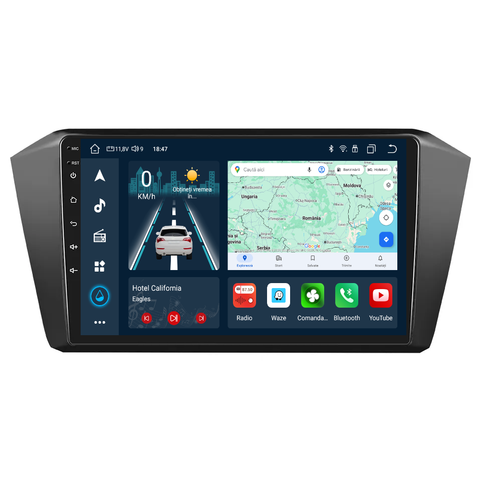 Navigatie dedicata  Volkswagen Passat B8 (2015-2020) cu Android 14, 4 GB RAM 64 GB ROM, OCTA-CORE, Carplay si Android auto, Slot SIM 4G, ventilator de racire activ, ecran 10.1 inch HD