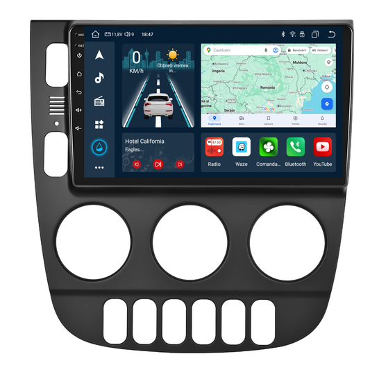 Navigatie dedicata Mercedes Benz ML320 (2003-2005) cu Android 14, 4 GB RAM 64 GB ROM, OCTA-CORE, Carplay si Android auto, Slot SIM 4G, ventilator de racire activ, ecran 9 inch HD
