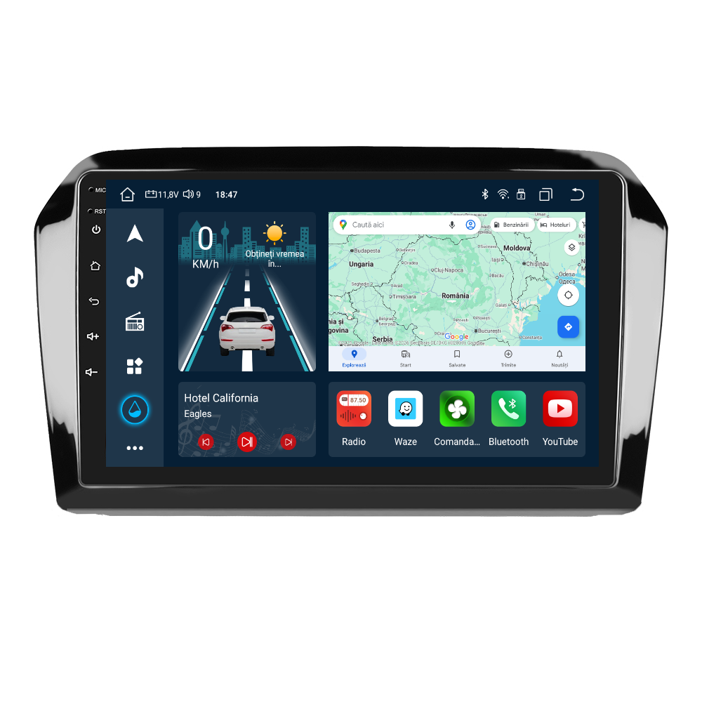 Navigatie dedicata Volkswagen Jetta (2013-2017) cu Android 14, 4 GB RAM 64 GB ROM, OCTA-CORE, Carplay si Android auto, Slot SIM 4G, ventilator de racire activ, ecran 9 inch HD