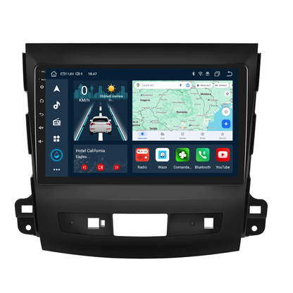 Navigatie dedicata Mitsubishi Outlander (2008-2015) cu Android 14, 4 GB RAM 64 GB ROM, OCTA-CORE, Carplay si Android auto, Slot SIM 4G, ventilator de racire activ, ecran 9 inch HD