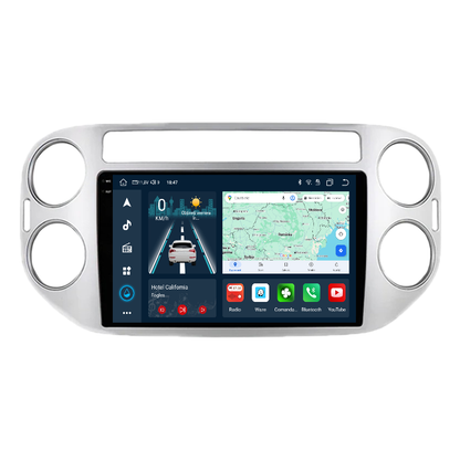 Navigatie dedicata Volkswagen Tiguan (2006-2016) cu Android 14, 4 GB RAM 64 GB ROM, OCTA-CORE, Carplay si Android auto, Slot SIM 4G, ventilator de racire activ, ecran 9 inch HD