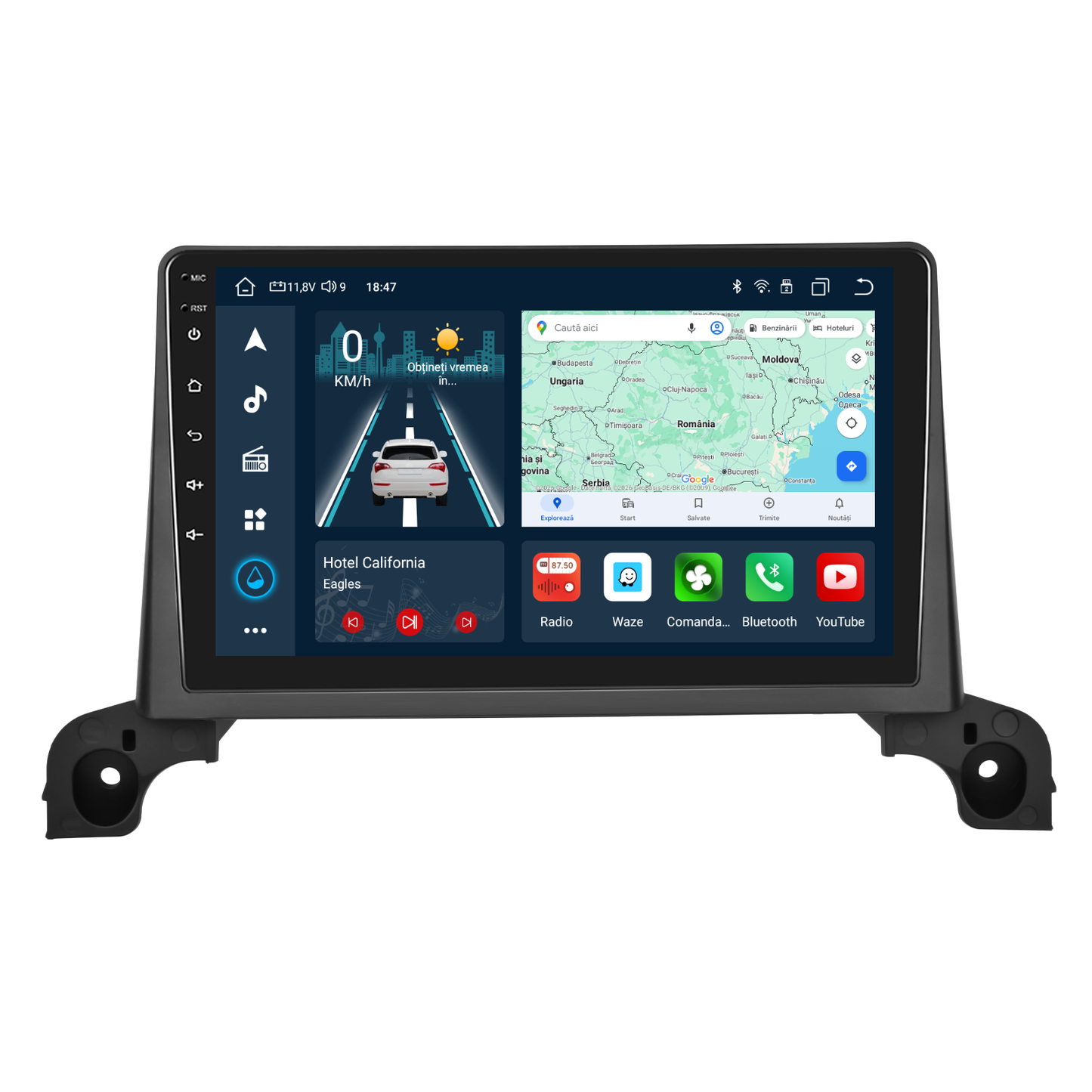 Navigatie dedicata Peugeot 4008/5008 (2017-2019) cu Android 14, 4 GB RAM 64 GB ROM, OCTA-CORE, Carplay si Android auto, Slot SIM 4G, ventilator de racire activ, ecran 9 inch HD