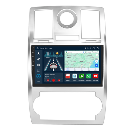 Navigatie dedicata Chrysler 300C (2006) cu Android 14, 4 GB RAM 64 GB ROM, OCTA-CORE, Carplay si Android auto, Slot SIM 4G, ventilator de racire activ, ecran 9 inch HD