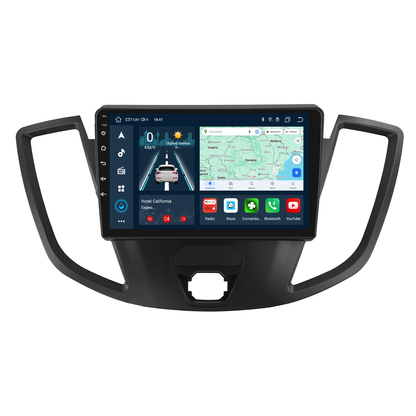 Navigatie dedicata Ford Transit (2015) cu Android 14, 4 GB RAM 64 GB ROM, OCTA-CORE, Carplay si Android auto, Slot SIM 4G, ventilator de racire activ, ecran 9 inch HD