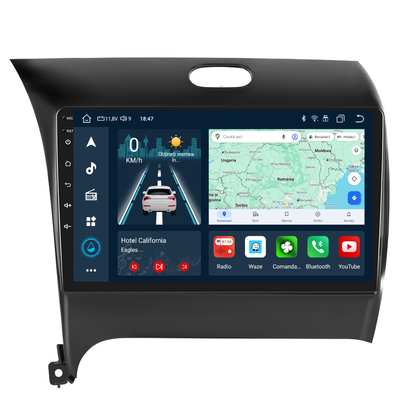 Navigatie dedicata Kia Cerato K3 (2013-2016) cu Android 14, 4 GB RAM 64 GB ROM, OCTA-CORE, Carplay si Android auto, Slot SIM 4G, ventilator de racire activ, ecran 9 inch HD