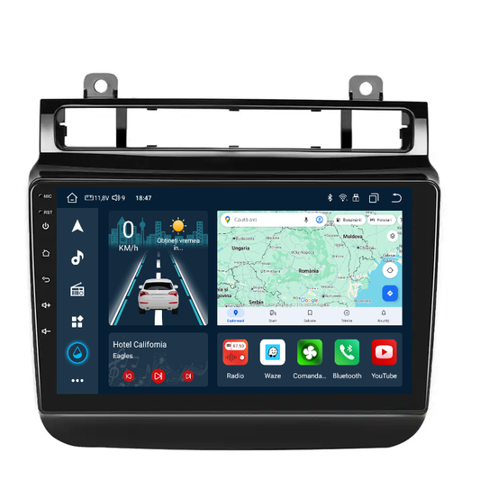 Navigatie dedicata Volkswagen Touareg (2011-2017) cu Android 14, 4 GB RAM 64 GB ROM, OCTA-CORE, Carplay si Android auto, Slot SIM 4G, ventilator de racire activ, ecran 9 inch HD