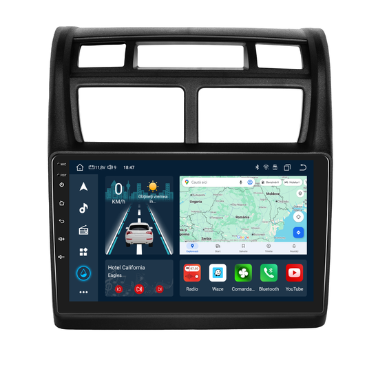 Navigatie dedicata KIA Sportage (2007-2013) cu Android 14, 4 GB RAM 64 GB ROM, OCTA-CORE, Carplay si Android auto, Slot SIM 4G, ventilator de racire activ, ecran 9 inch HD
