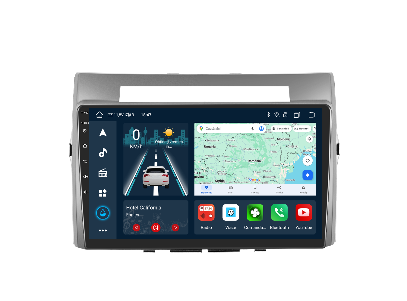 Navigatie dedicata Toyota Verso (2006) cu Android 14, 4 GB RAM 64 GB ROM, OCTA-CORE, Carplay si Android auto, Slot SIM 4G, ventilator de racire activ, ecran 10.1 inch HD
