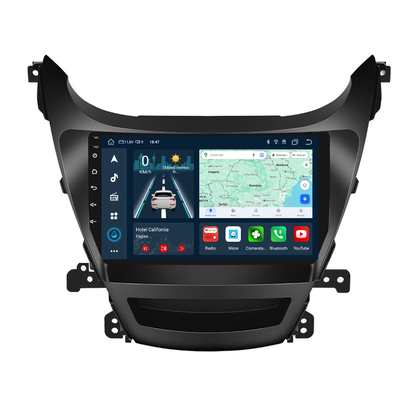 Navigatie dedicata Hyundai Elantra (2014-2016) cu Android 14, 4 GB RAM 64 GB ROM, OCTA-CORE, Carplay si Android auto, Slot SIM 4G, ventilator de racire activ, ecran 9 inch HD