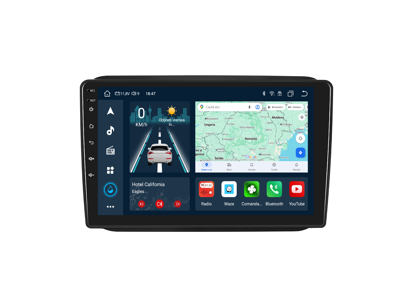 Navigatie dedicata Skoda Fabia (2008-2014) cu Android 14, 4 GB RAM 64 GB ROM, OCTA-CORE, Carplay si Android auto, Slot SIM 4G, ventilator de racire activ, ecran 10 inch HD