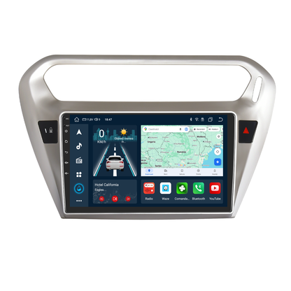 Navigatie dedicata Peugeot 301/Citroen Elysee (2014) cu Android 14, 4 GB RAM 64 GB ROM, OCTA-CORE, Carplay si Android auto, Slot SIM 4G, ventilator de racire activ, ecran 9 inch HD