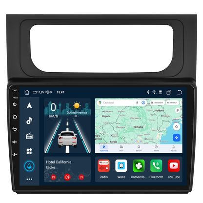 Navigatie dedicata Volkswagen Touran (2014-2015) cu Android 14, 4 GB RAM 64 GB ROM, OCTA-CORE, Carplay si Android auto, Slot SIM 4G, ventilator de racire activ, ecran 10 inch HD