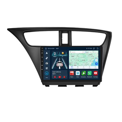 Navigatie dedicata Honda Civic (2012-2017) cu Android 14, 4 GB RAM 64 GB ROM, OCTA-CORE, Carplay si Android auto, Slot SIM 4G, ventilator de racire activ, ecran 9 inch HD