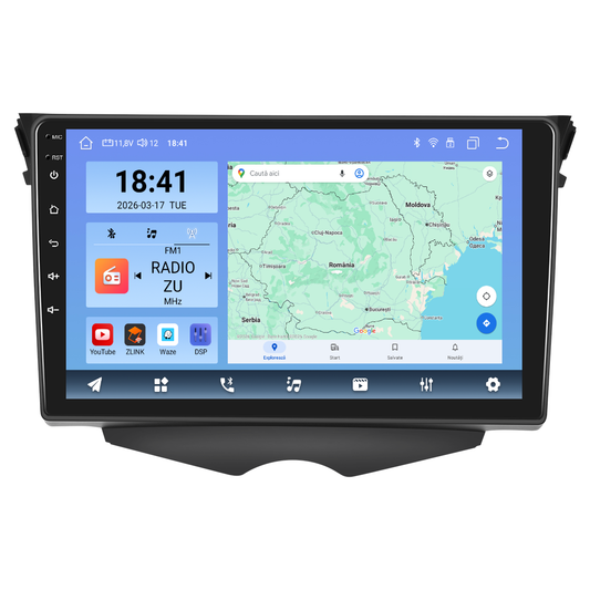 Navigatie dedicata Hyundai VELOSTER (2011-2015) Android 14, 8 GB RAM 128 GB ROM, OCTA-CORE 2.0Mhz, Carplay si Android auto, Slot SIM 4G, ventilator de racire activ, ecran 9 inch HD