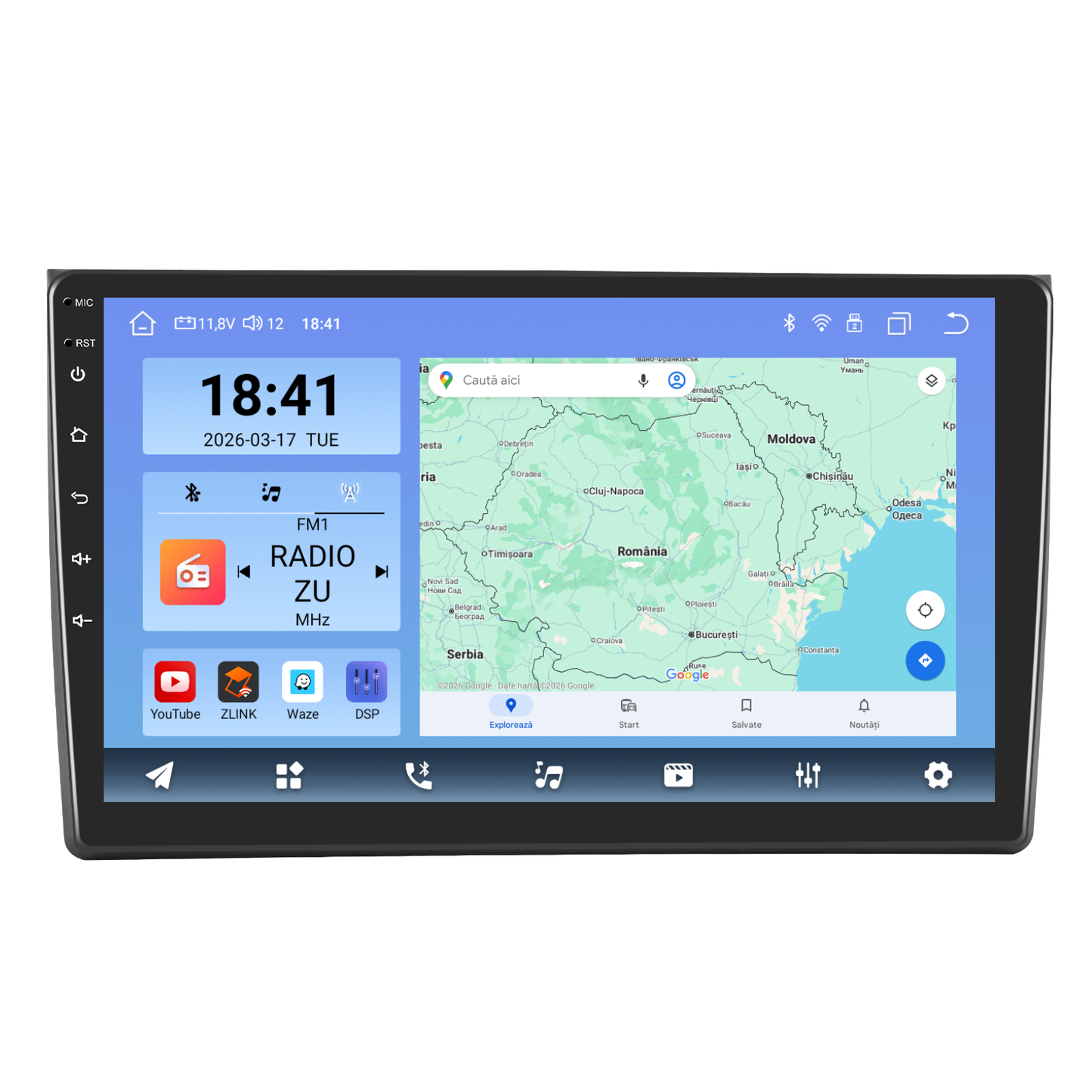 Navigatie dedicata Audi A4 (2002-2008) Android 14, 8 GB RAM 128 GB ROM, OCTA-CORE 2.0Mhz, Carplay si Android auto, Slot SIM 4G, ventilator de racire activ, ecran 9 inch HD