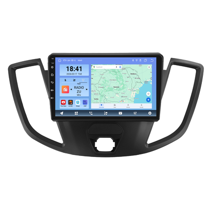 Navigatie dedicata Ford Transit (2015) Android 14, 8 GB RAM 128 GB ROM, OCTA-CORE 2.0Mhz, Carplay si Android auto, Slot SIM 4G, ventilator de racire activ, ecran 9 inch HD