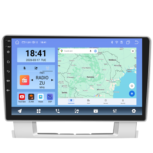 Navigatie dedicata Opel Astra J (2009-2018)  Android 14, 8 GB RAM 128 GB ROM, OCTA-CORE 2.0Mhz, Carplay si Android auto, Slot SIM 4G, ventilator de racire activ, ecran 9 inch HD