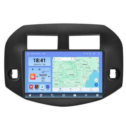 Navigatie dedicata Toyota RAV4 (2006-2012) Android 14, 8 GB RAM 128 GB ROM, OCTA-CORE 2.0Mhz, Carplay si Android auto, Slot SIM 4G, ventilator de racire activ, ecran 10.1 inch HD