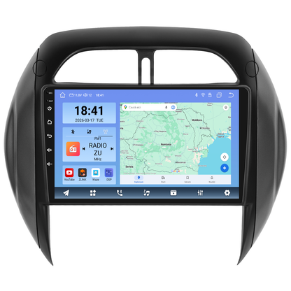 Navigatie dedicata Toyota RAV4 (2003-2005) Android 14, 8 GB RAM 128 GB ROM, OCTA-CORE 2.0Mhz, Carplay si Android auto, Slot SIM 4G, ventilator de racire activ, ecran 9 inch HD