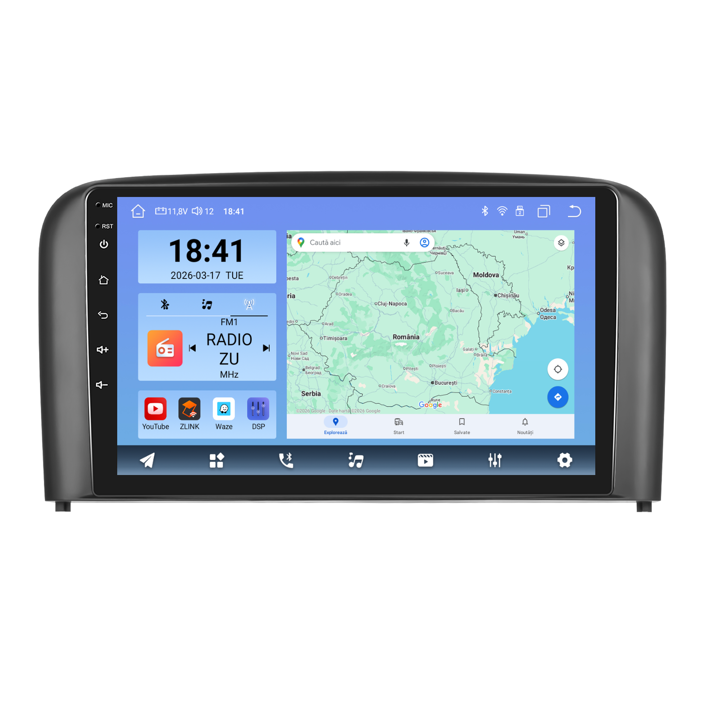 Navigatie dedicata Volvo S80 (2001-2006) Android 14, 8 GB RAM 128 GB ROM, OCTA-CORE 2.0Mhz, Carplay si Android auto, Slot SIM 4G, ventilator de racire activ, ecran 9 inch HD