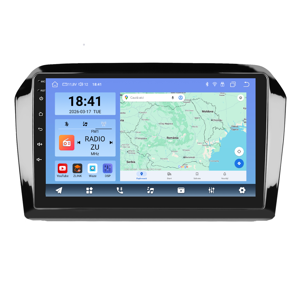Navigatie dedicata Volkswagen Jetta (2013-2017) Android 14, 8 GB RAM 128 GB ROM, OCTA-CORE 2.0Mhz, Carplay si Android auto, Slot SIM 4G, ventilator de racire activ, ecran 9 inch HD