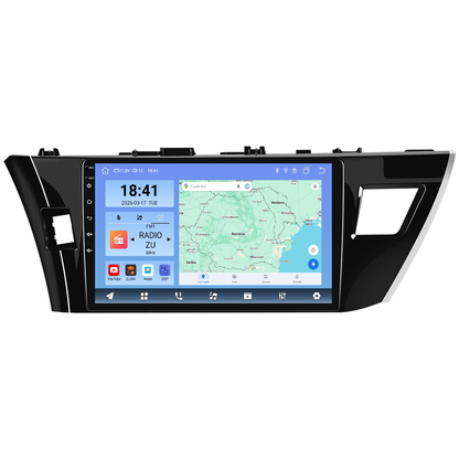 Navigatie dedicata Toyota Corolla (2013-2017) Android 14, 8 GB RAM 128 GB ROM, OCTA-CORE 2.0Mhz, Carplay si Android auto, Slot SIM 4G, ventilator de racire activ, ecran 10.1 inch HD