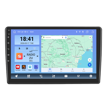 Navigatie dedicata Toyota Auris (2006-2011) cu Android 14, 8 GB RAM 128 GB ROM, OCTA-CORE 2.0Mhz, Carplay si Android auto, Slot SIM 4G, ventilator de racire activ, ecran 10 inch HD