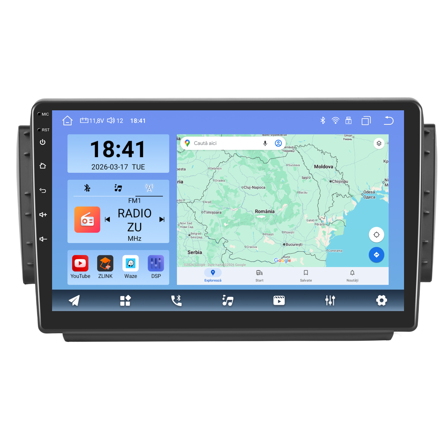 Navigatie dedicata Peugeot 2008 (2012-2018) Android 14, 8 GB RAM 128 GB ROM, OCTA-CORE 2.0Mhz, Carplay si Android auto, Slot SIM 4G, ventilator de racire activ, ecran 10.1 inch HD