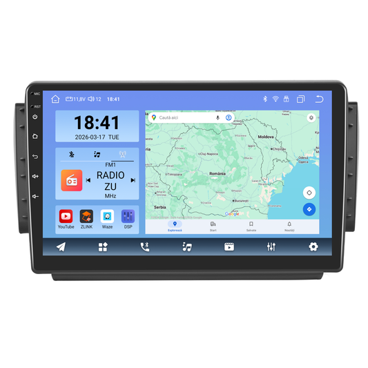 Navigatie dedicata Peugeot 2008 (2012-2018) Android 14, 8 GB RAM 128 GB ROM, OCTA-CORE 2.0Mhz, Carplay si Android auto, Slot SIM 4G, ventilator de racire activ, ecran 10.1 inch HD