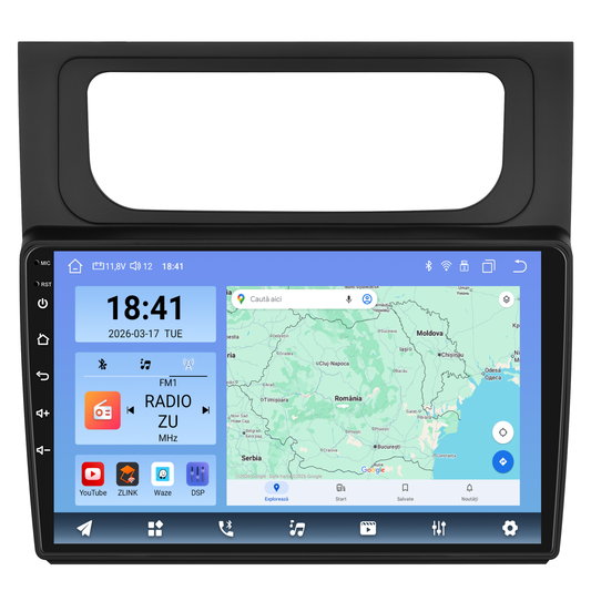 Navigatie dedicata Volkswagen Touran (2014-2015) cu Android 14, 8 GB RAM 128 GB ROM, OCTA-CORE 2.0Mhz, Carplay si Android auto, Slot SIM 4G, ventilator de racire activ, ecran 10 inch HD
