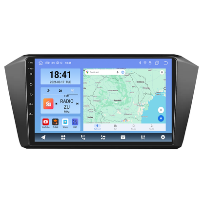 Navigatie dedicata Volkswagen Passat B8 (2015-2020) Android 14, 8 GB RAM 128 GB ROM, OCTA-CORE 2.0Mhz, Carplay si Android auto, Slot SIM 4G, ventilator de racire activ, ecran 10.1 inch HD